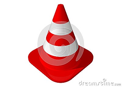 Traffic cone Stock Photo