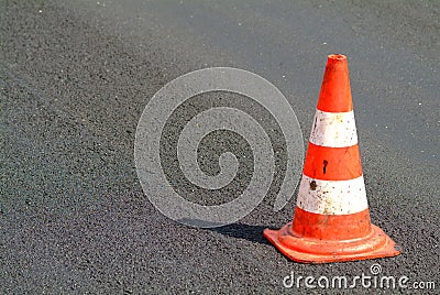 Traffic cone Stock Photo