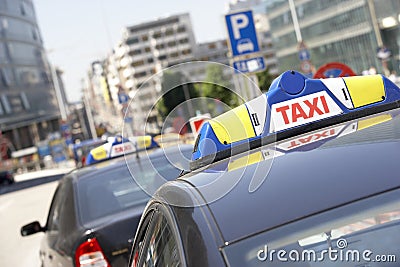 Traffic Congestion In Brussels,Belgium Stock Photo