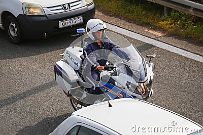 Traffic jam Editorial Stock Photo