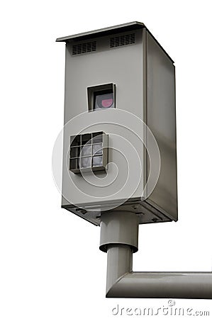 Traffic light camera Stock Photo
