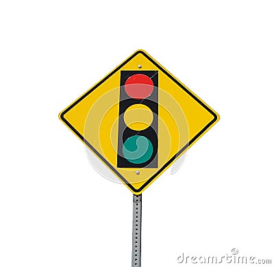 Traffic light sign Stock Photo