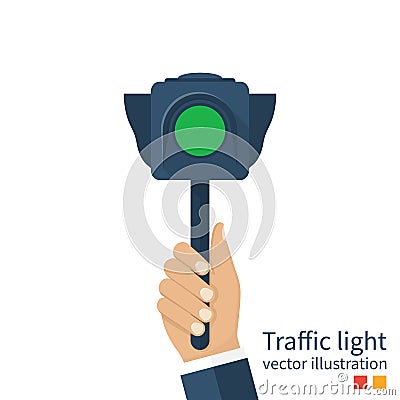 Traffic light vector Vector Illustration