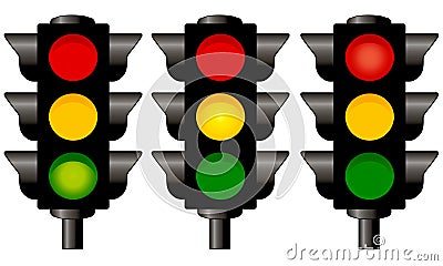 Traffic lights Stock Photo