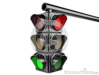 Traffic lights Stock Photo