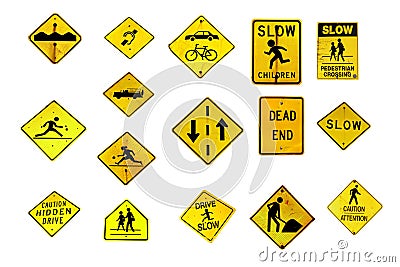 Traffic sign Stock Photo