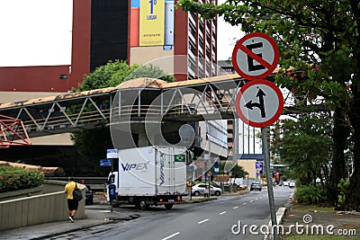 traffic sign in brazil Editorial Stock Photo