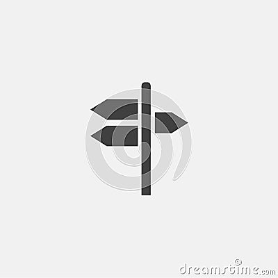 traffic sign icon vector Stock Photo