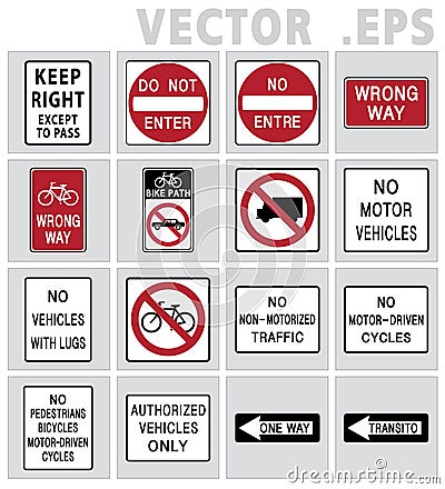 Traffic sign road. Vector graphic design. Vector Illustration