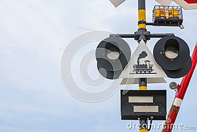 Traffic sign on the way Thailand Editorial Stock Photo