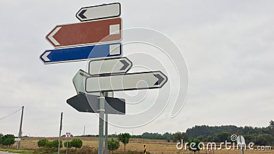 Traffic signs Stock Photo