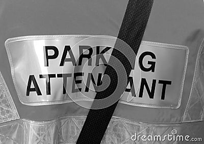 Traffic Warden jacket Stock Photo