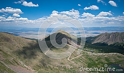 Trail in the Sangre De Cristo Stock Photo