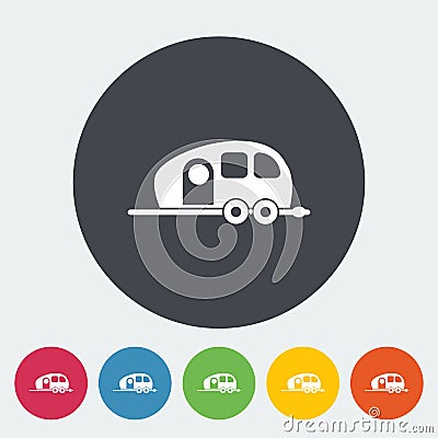 Trailer Vector Illustration