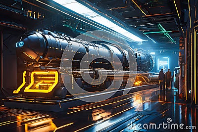 trails on the tunnel, data pipelines with secure reliable and user friendly customization of dashboards across platforms Stock Photo