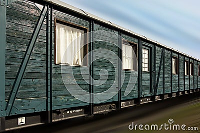 Train carriages Stock Photo