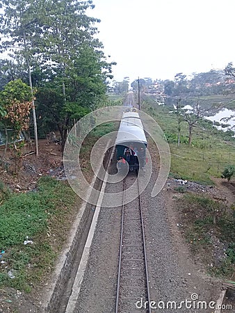 Train History from Ambarawa travel Editorial Stock Photo