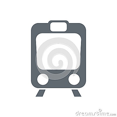 Train icon isolated Vector Illustration