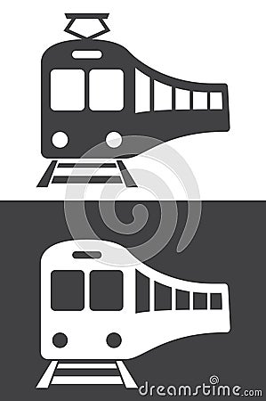 Train icon vector for any occasion Vector Illustration