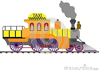 Train, Vector Illustration