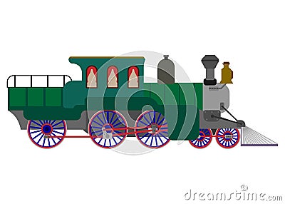 Train, Vector Illustration