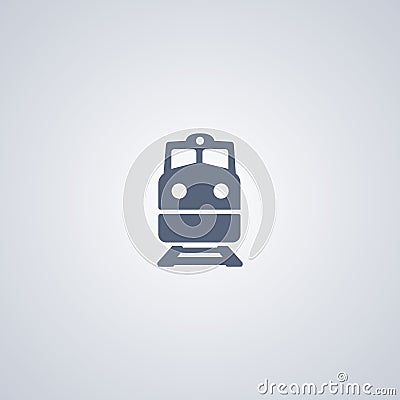 Train, railway, vector best flat icon Vector Illustration