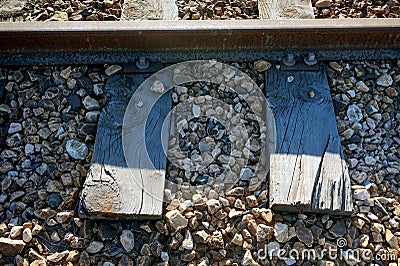 Train track Stock Photo