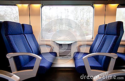 Train travel Stock Photo