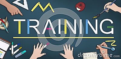 Training Education Ability Skills Studying Coaching Concept Stock Photo