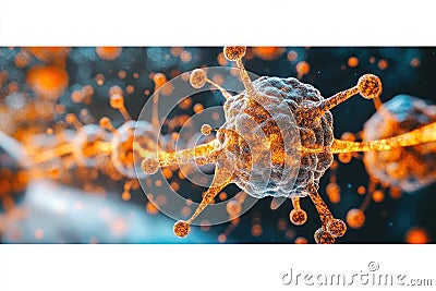 Visualizing Cognitive Enhancement Brain Neurons Forming Dynamic Pathways During Training Exercises, Symbolizing Memory Improvement Stock Photo