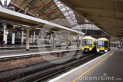 London Victoria mainline railway terminus station in England, uk Editorial Stock Photo