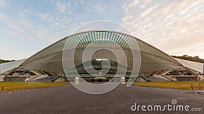 Trainstation LiÃ¨ge Guillemins, Belgium Stock Photo