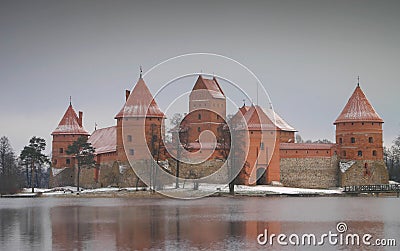 Trakai Castle Stock Photo