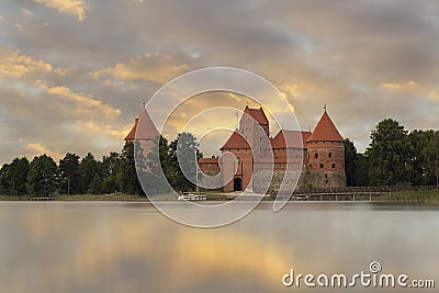 Trakai castle Stock Photo