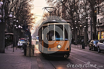 tram 1650 Editorial Stock Photo