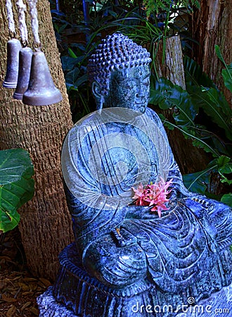 Tranquil Buddah Stock Photo