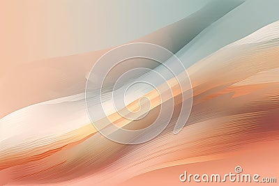 tranquil minimalistic background with a single diagonal brushstroke, creating a sense of calm and artistic expression Stock Photo