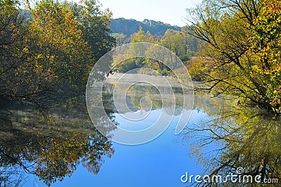 Tranquil river Stock Photo