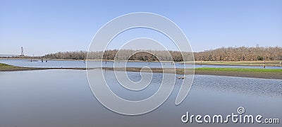 Tranquil Serenity: Beautiful Lake Reflections Stock Photo