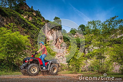 Tranquility and adventure experience at Tadom Hill Resort Editorial Stock Photo