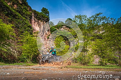 Tranquility and adventure experience at Tadom Hill Resort Editorial Stock Photo