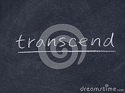 Transcend Stock Photo