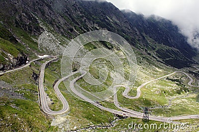 Transfagarasan Stock Photo