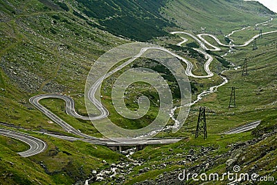 Transfagarasan Stock Photo