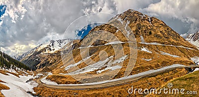 Transfagarasan Highway Stock Photo