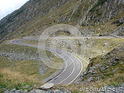 Transfagarasan Stock Photo