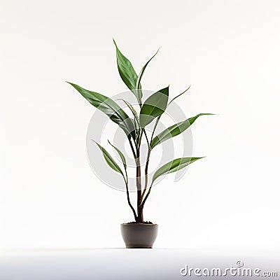 Homefront Greens, Potted Plants Adorning the Entrance Stock Photo