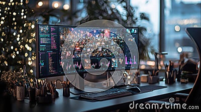 Transforming Raw Information into Actionable Insights Using Advanced Data Analytics and Modern Technology Solutions Stock Photo