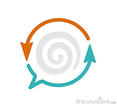 Translation icon vector. Vector Illustration