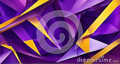 Translucent colored geometric shapes create depth with sharp angles and smooth transitions Stock Photo